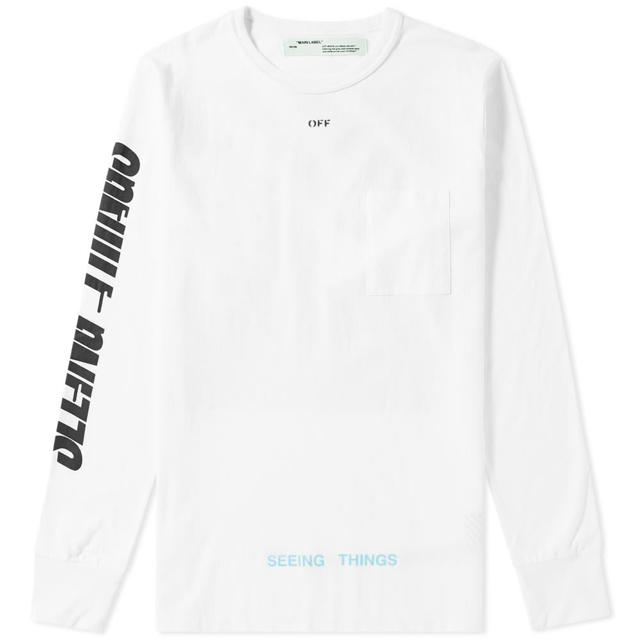 Lykkelig diameter hver for sig OFF-WHITE PHOTOCOPY LONG SLEEVE TEE 【送料無料】 sanjoseshamrockrun.com