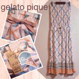 ジェラートピケ(gelato pique)の新品タグ付gelato piqueマキシ(ルームウェア)