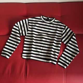 マウジー(moussy)のmoussy ボーダートップス(カットソー(長袖/七分))