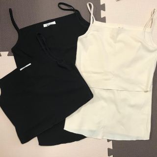 ミルクティー3枚セット♡授乳キャミソール♡新品(マタニティ下着)