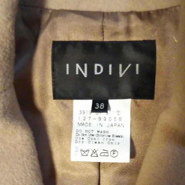 INDIVI(インディヴィ)のINDIVI コート レディースのジャケット/アウター(ロングコート)の商品写真