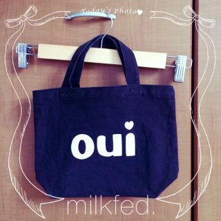 ミルクフェド(MILKFED.)のmilkfed.♡ミニトートバッグ(トートバッグ)