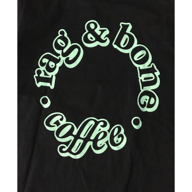 Rag & Bone(ラグアンドボーン)のレア！Rag and bone coffee verdy 半袖:グリーン メンズのトップス(Tシャツ/カットソー(半袖/袖なし))の商品写真