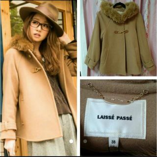 レッセパッセ(LAISSE PASSE)の未使用＊ レッセパッセ　コート(ダッフルコート)