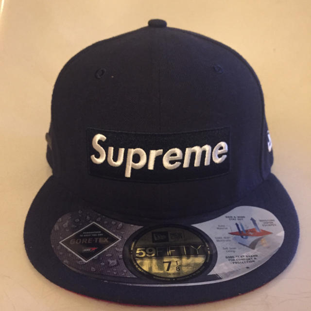 美品 supreme gore-tex box logo 紺 7 8/1メンズ