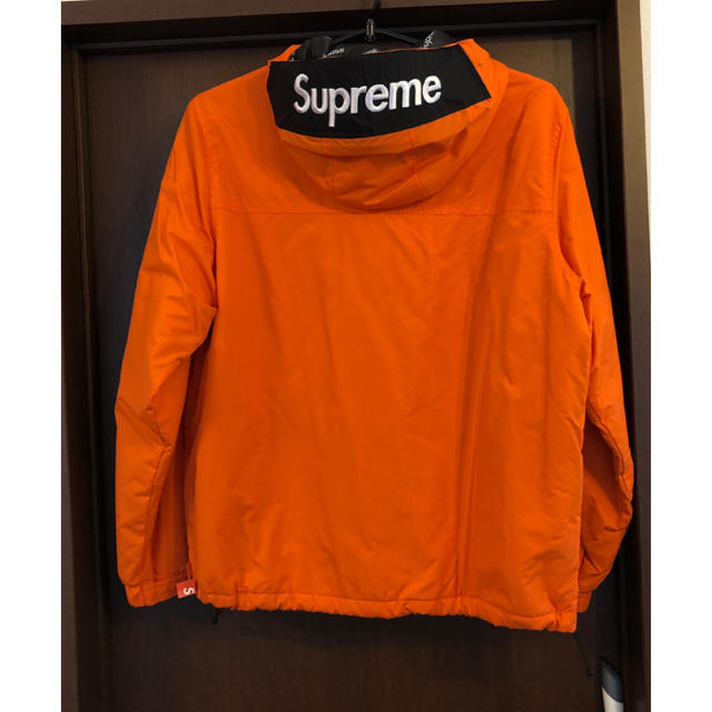 Supreme Hooded Logo Half Zip Pullover