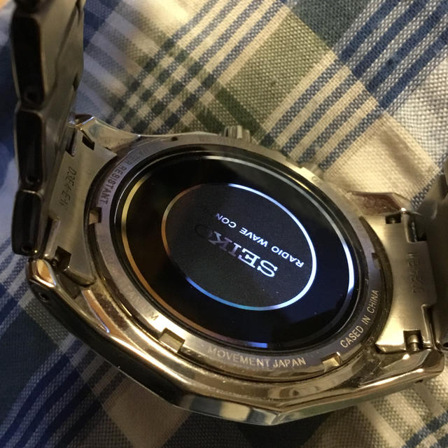 SEIKO 腕時計 メンズ RADIO WAVE CONTROL SOLAR