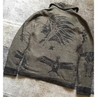 デニムアンドサプライラルフローレン(Denim & Supply Ralph Lauren)の最高のデザイン デニムアンドサプライ ネイティブアメリカン ニット カーディガン(カーディガン)