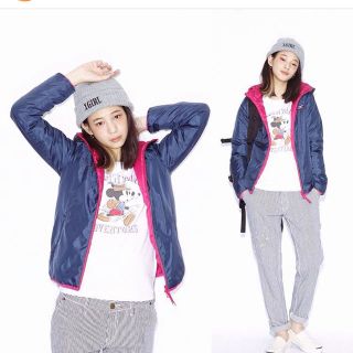 エックスガール(X-girl)のx-girl ナイロンパフジャケット♡専用♡(ナイロンジャケット)