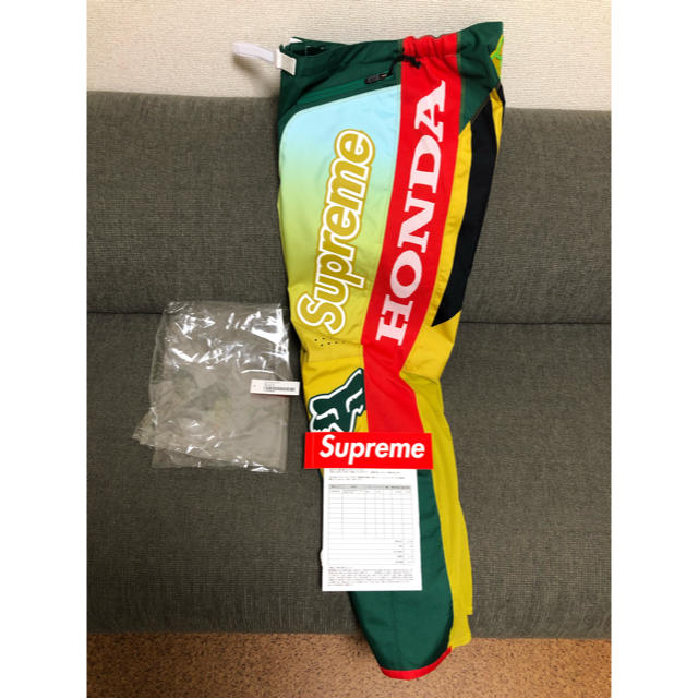 Supreme(シュプリーム)の定価以下❗️Supreme®/Honda® Fox® Moto PantsL 自動車/バイクのバイク(モトクロス用品)の商品写真