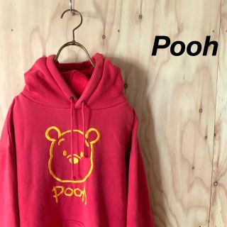 Disney - Disney Pooh ビッグ刺繍 ビッグシルエット フーディパーカー ...