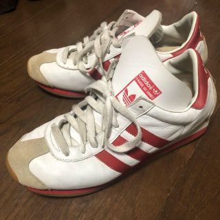 アディダス(adidas)のカントリー 赤 アディダス ベトナム製(スニーカー)