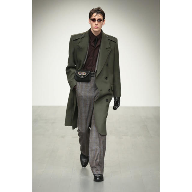 18AW JOHN LAWRENCE SULLIVAN チェックスラックス