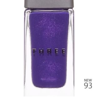 スリー(THREE)の新品　限定色　THREE ネイルポリッシュ93(マニキュア)