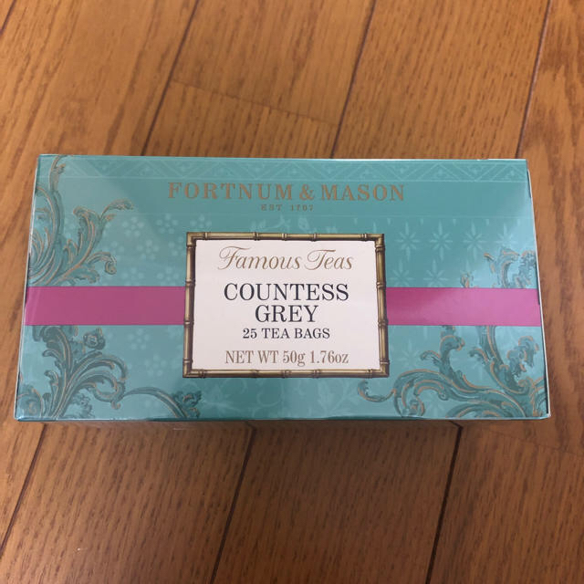 FORTNUM&MASON カウンテスグレイ ティー 日本未発売 食品/飲料/酒の飲料(茶)の商品写真