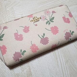 コーチ(COACH)の中古！花柄長財布❁(財布)