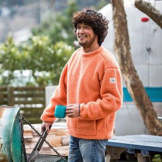 クイックシルバー(QUIKSILVER)の2019最新クイックシルバーセットアップボアクルーネック サーフスタイル L(ニット/セーター)