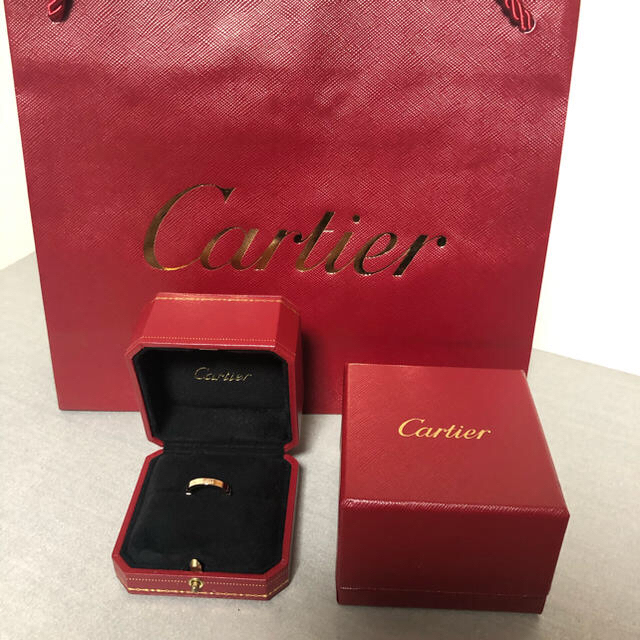 Cartier(カルティエ)のカルティエ　ラニエール　ピンクゴールド8号　新品仕上済み レディースのアクセサリー(リング(指輪))の商品写真