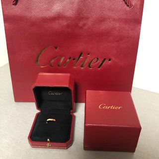 カルティエ(Cartier)のカルティエ　ラニエール　ピンクゴールド8号　新品仕上済み(リング(指輪))