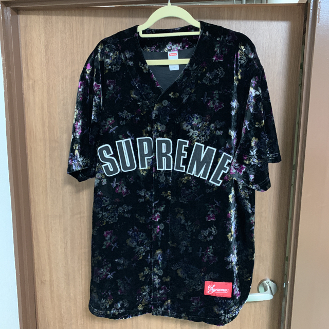 Supreme floral baseball Jersey L