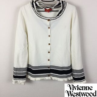 ヴィヴィアンウエストウッド(Vivienne Westwood)の美品 ヴィヴィアンウエストウッドレッドレーベル 長袖カーディガン アンサンブル(アンサンブル)