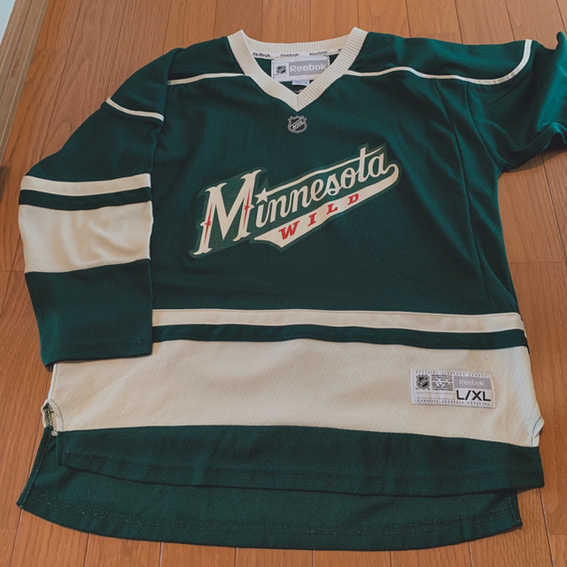 Minnesota WILD NHL ホッケーシャツ Reebok nhl