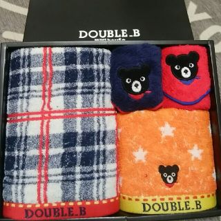 ダブルビー(DOUBLE.B)のDOUBLE_B ミキハウス タオルセット(その他)