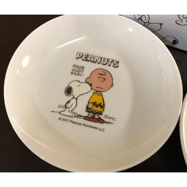 SNOOPY(スヌーピー)のスヌーピー 小皿2枚セット✩ インテリア/住まい/日用品のキッチン/食器(食器)の商品写真