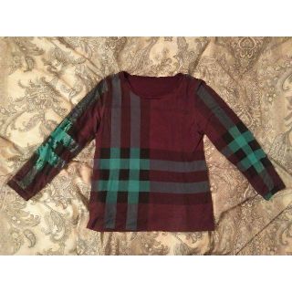 バーバリー(BURBERRY)のBURBERRY　LONDON　キッズ男女兼用長袖リバーシブル　中古　バーバリー(Tシャツ/カットソー)