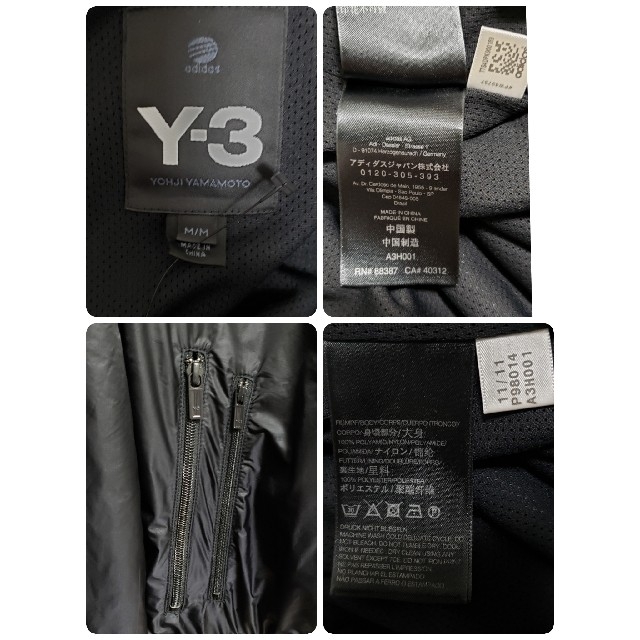 Y-3 フード付きナイロンジャケット Yohji Yamamoto jacket