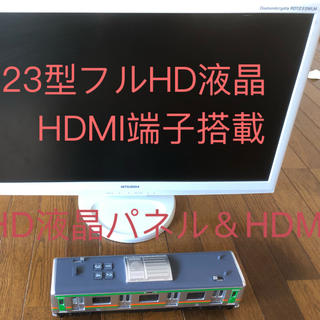 23型フルHD液晶パネル＆HDMI端子搭載(デスクトップ型PC)
