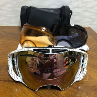 オークリー(Oakley)のgmen様   専用 ゴーグル エアブレイク 中古 美品(ウエア/装備)