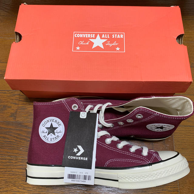 Converse ct70 Hi Dark Burgundy靴/シューズ