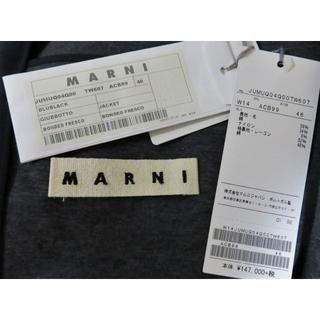 Marni - 定価15.8万 新品 MARNI ウール コットン ジャケット 46 メンズ ...
