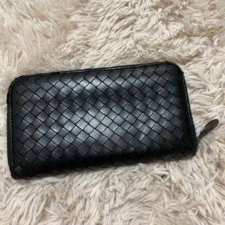 ボッテガヴェネタ(Bottega Veneta)のボッテガベネタ☆ファスナー☆お財布☆黒(長財布)