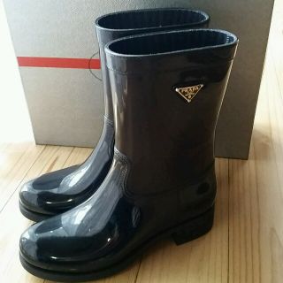 プラダ　PRADA レインブーツ　長靴