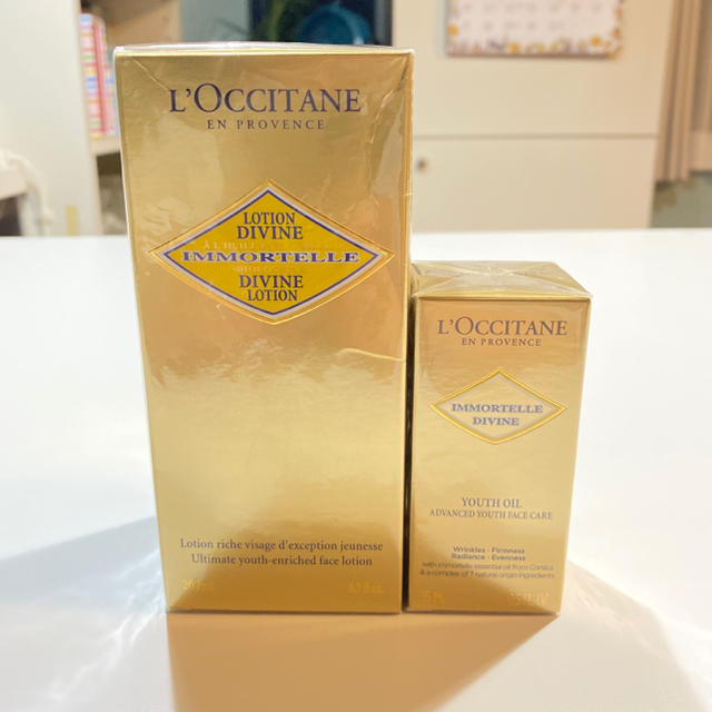 L'OCCITANE(ロクシタン)の【新品未開封】ロクシタン　ディヴァイン  ローション、オイル コスメ/美容のスキンケア/基礎化粧品(化粧水/ローション)の商品写真