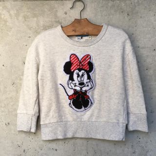 ディズニー(Disney)のミニー トレーナー 100サイズ(Tシャツ/カットソー)