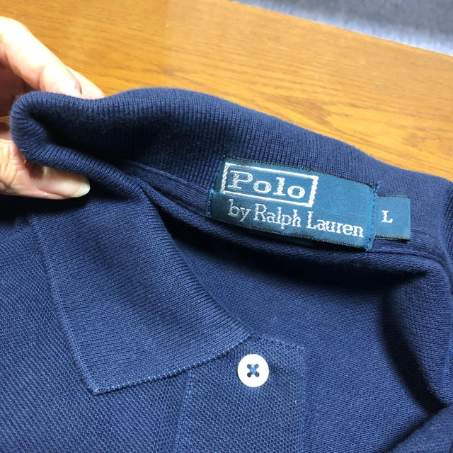 POLO RALPH LAUREN(ポロラルフローレン)のリメイク古着 ラルフローレン レディースのトップス(シャツ/ブラウス(半袖/袖なし))の商品写真