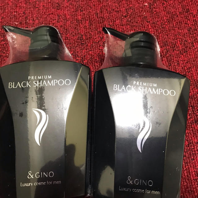 &GINO プレミアムブラックシャンプー　400mL 新品未開封2本セット★