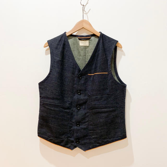 Nudie Jeans【Edric Waistcoat Selvage】