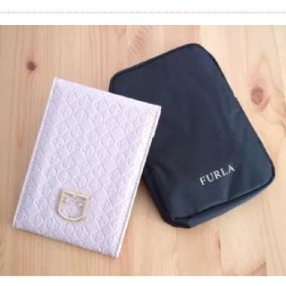 フルラ(Furla)の未使用FURLA　ラグジュアリーなミラー(モノグラム柄)&ミラーケース
(ミラー)