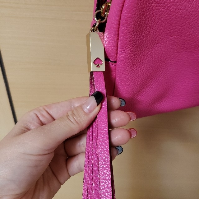 美品 kate spade レザーミニショルダーバッグ