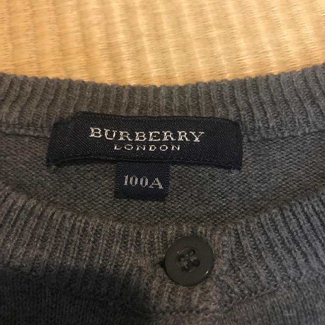 BURBERRY(バーバリー)のバーバリー キッズカーディガン キッズ/ベビー/マタニティのキッズ服女の子用(90cm~)(カーディガン)の商品写真