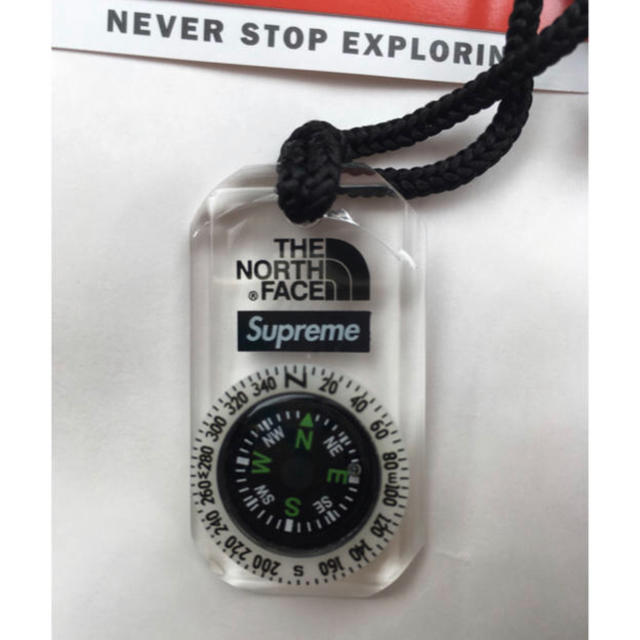 supreme THE NORTH FACE コンパスネックレス　入手困難