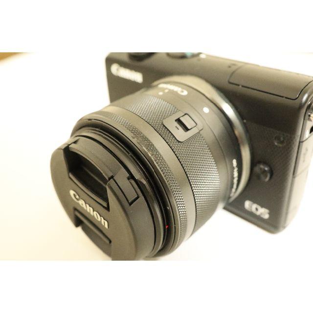 Canon(キヤノン)のEOS M100・EF-M15-45 IS STMレンズキット スマホ/家電/カメラのカメラ(ミラーレス一眼)の商品写真