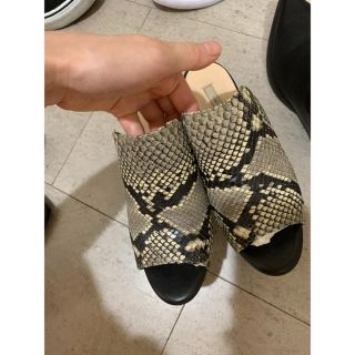 ステュディオス(STUDIOUS)のstudious city サンダル　size 38(サンダル)