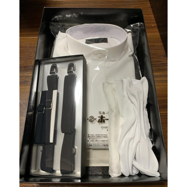 MAZZO 新郎シャツ小物セット タキシード 用シャツ 結婚式 プリマカーラ