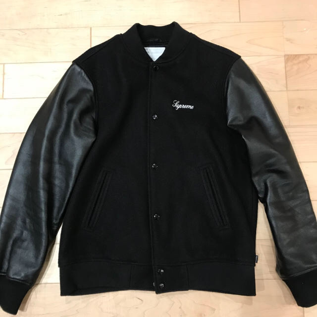 Supreme 2015/AW Wool Varsity Crew Jacket