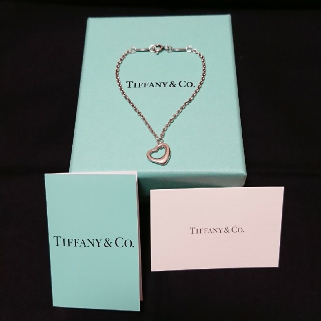 TIFFANY&Co. オープンハートブレスレット